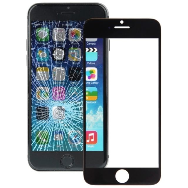 Wewoo - Pour iPhone 6 lentille de noir verre extérieure de l'écran avant pièce détachée Wewoo  - Autres accessoires smartphone