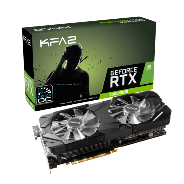 Kfa2 - Geforce RTX 2060 Super - EX 1-CLICK OC - 8 Go - NVIDIA GeForce RTX SUPER