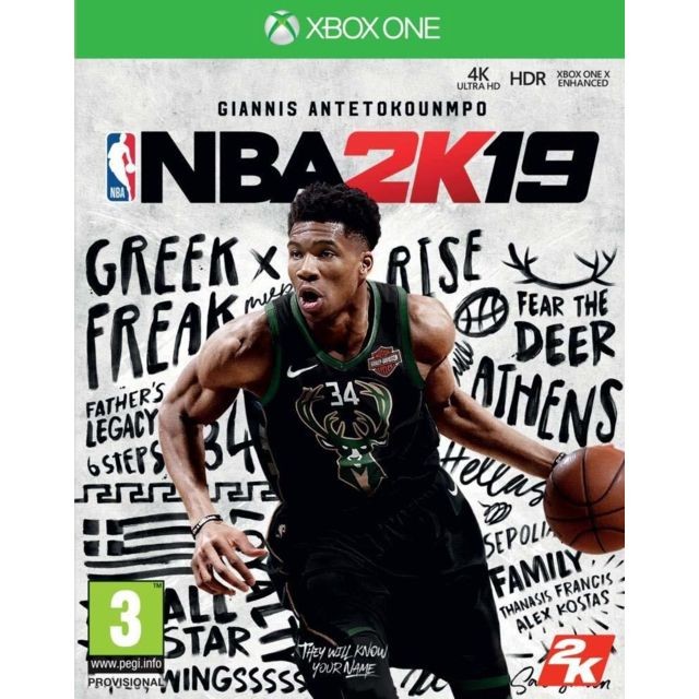 Take Two - NBA 2K19 - Jeu Xbox One Take Two   - Occasions Xbox One