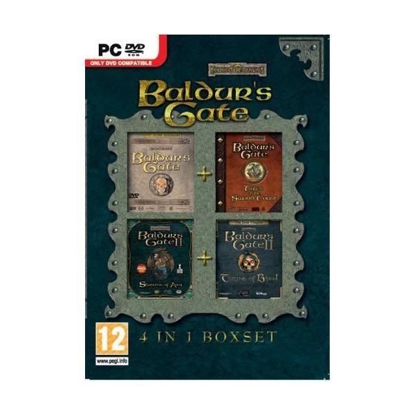 Vr Sport Interplay - Baldurs Gate 4-in-1 Compilation PC DVD [import anglais] - Jeux PC