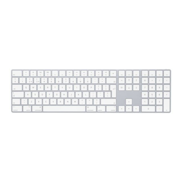 Apple - Apple MQ052N/A clavier Bluetooth QWERTY Néerlandais Blanc - Clavier Sans fil