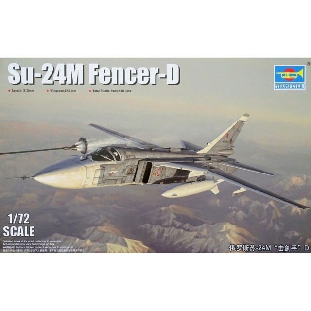 Avions Trumpeter Maquette avion : Sukhoi 24M Fencer-D
