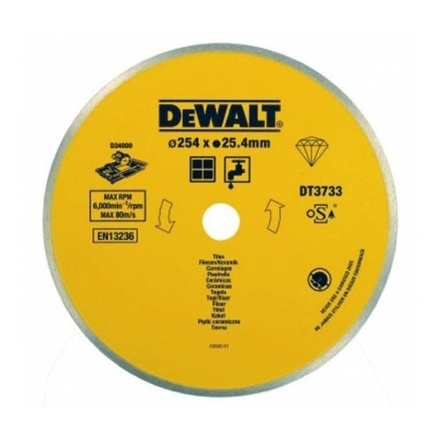 Dewalt - DT3733 Lame de scie à carrelage - Céramique Dewalt  - Accessoires sciage, tronçonnage Dewalt