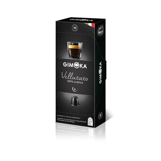 Dosette café Gimoka Capsule de café Vellutato compatible Nespresso