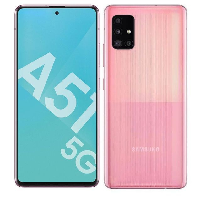 Samsung - A51 - 5G - 128 Go - Rose Prismatique - Smartphone Android Rose