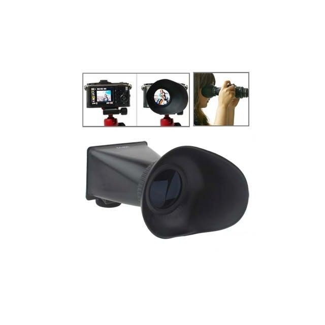 Wewoo - Viseur Ecran appareil photo noir pour Canon 600D / 60D / T3i V3 2.8X 3 pouces LCD - Viseur
