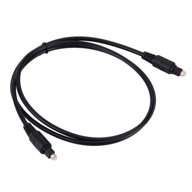 Wewoo - Câble or de fibre optique audio numérique, longueur de câble: 1m, OD: 4.0mm plaqué Wewoo  - Cable optique audio