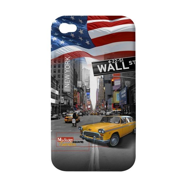 Autres accessoires smartphone Akashi Coque Madisson Nyc iPhone 4/4S
