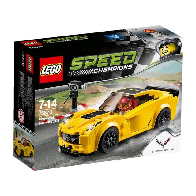 Briques Lego Lego Chevrolet Corvette Z06 - 75870