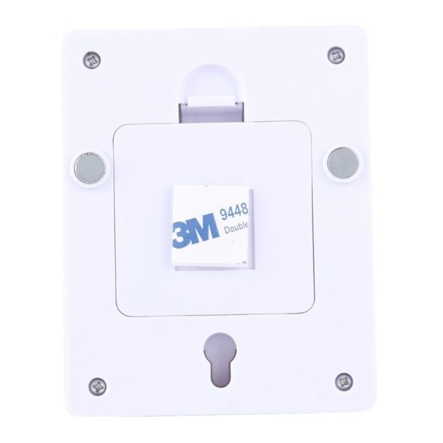 Appliques Applique murale Luminaire blanc 2 PCS Mini Lumière COB LED Interrupteur Mur Night Light Lampe Placard