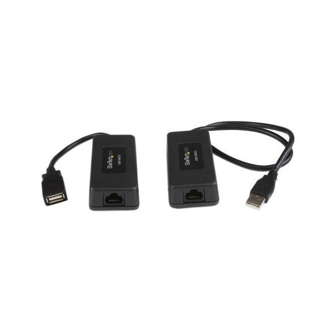 Startech - Extendeur Ethernet 1 port USB sur Cat5/Cat6 - 85cm - Câble USB