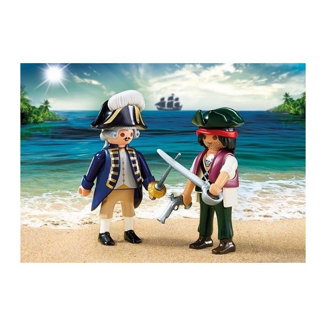 Playmobil Playmobil Playmobil 6846 Duo Pack - Pirate et soldat royal