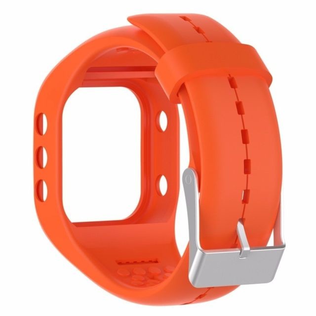 Wewoo - Bracelet pour montre connectée en silicone Smart Watch POLAR A300 Orange Wewoo  - Montre connectee polar