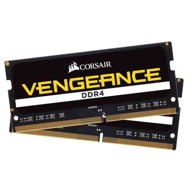 Corsair - CORSAIR Vengeance SO-DIMM DDR4 32 Go (2 x 16 Go) 3000 MHz CL18 - RAM PC Fixe 3000 mhz