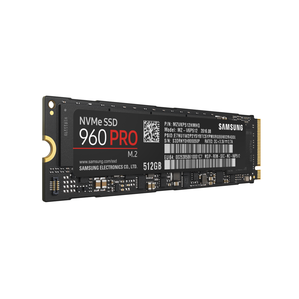 SSD Interne Samsung SSD 960 PRO M.2 512Go