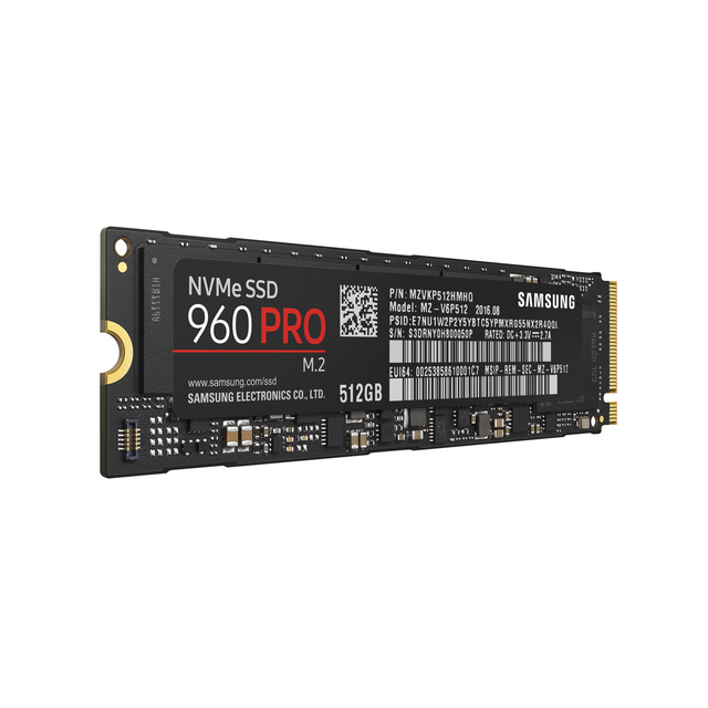 Samsung - SSD 960 PRO M.2 512Go - SSD Interne
