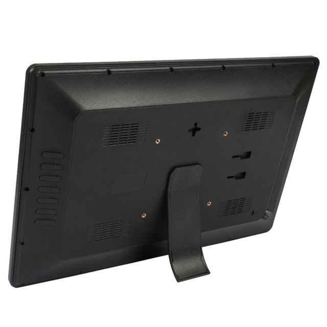 Wewoo Cadre photo numérique noir 17 pouces HD 1080P LED Affichage Multimédia avec Titulaire & Musique & Lecteur de Film, Support USB / SD / MS / MMC Entrée de Carte