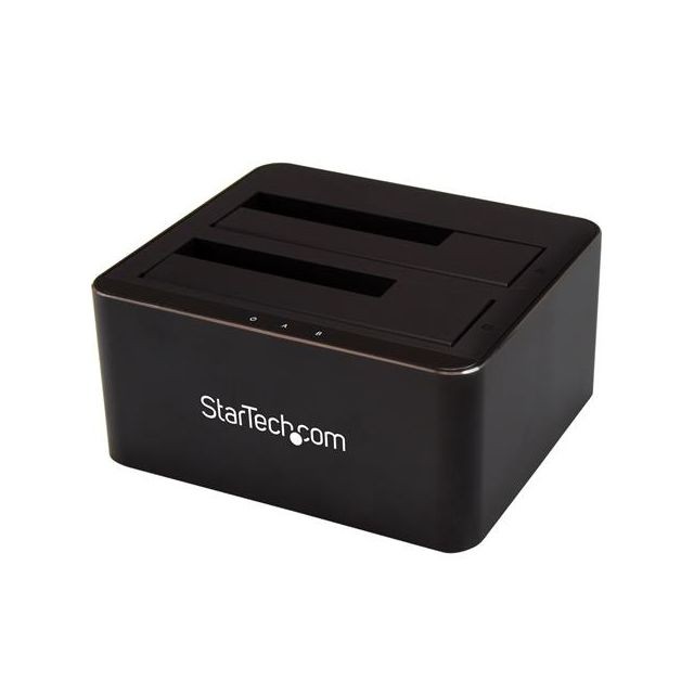 Startech - StarTech.com Station d'accueil USB 3.0 pour 2 disques durs SATA 2,5""/3,5"" - Dock HDD/SSD à deux baies - Adaptateur et Dock pour Disque Dur Externe
