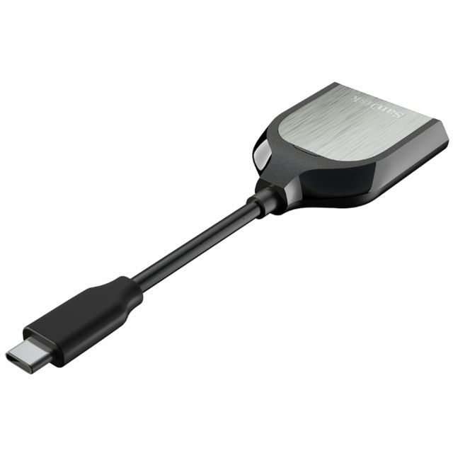 Sandisk - Sandisk Extreme PRO lecteur de carte mémoire USB 3.0 (3.1 Gen 1) Type-C Noir, Argent Sandisk   - Hub USB et Lecteur de cartes Sandisk