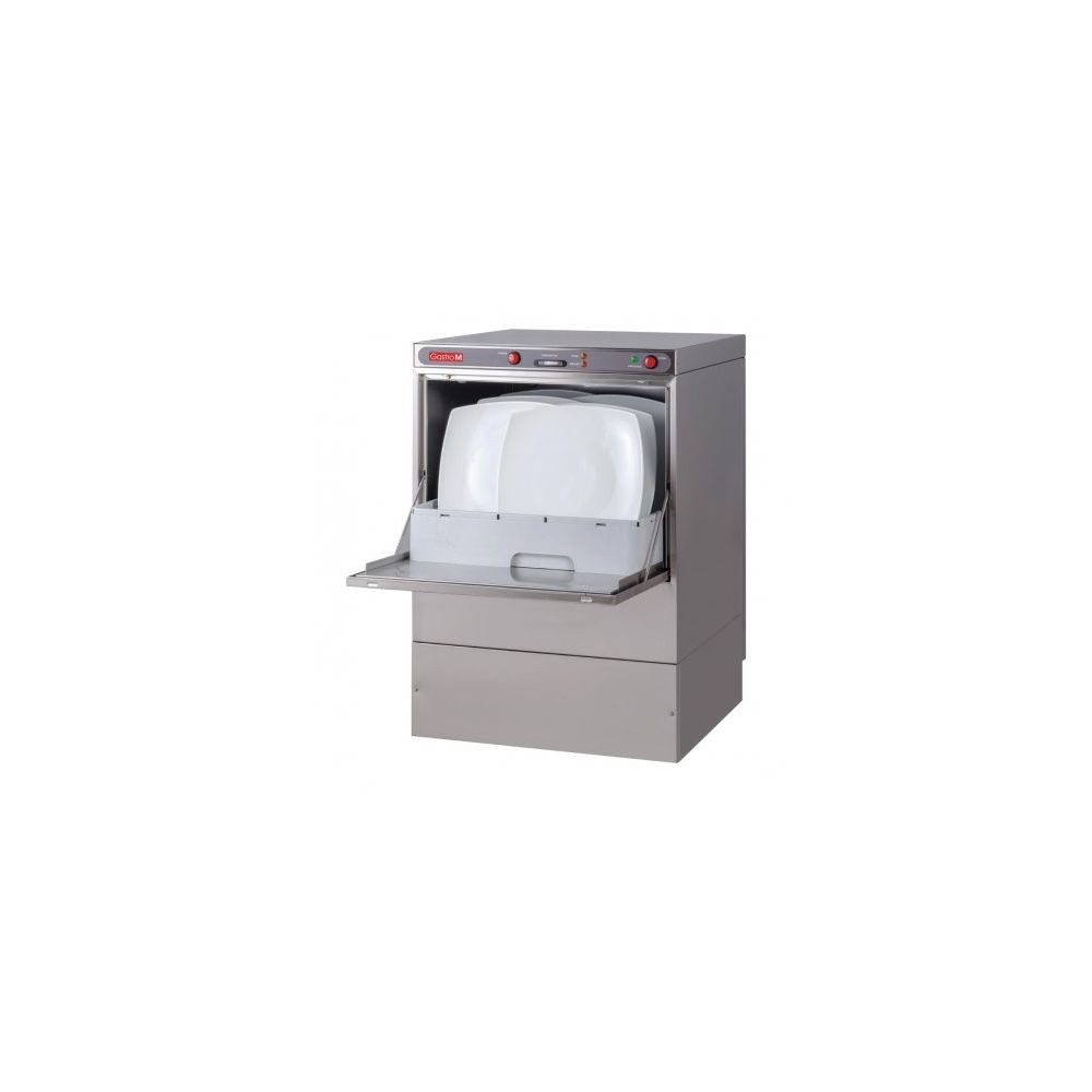 Gastro M Lave vaisselle professionnel avec pompe de vidange - 50x50 cm - Gastro M - 220V monophase