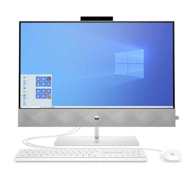 PC Fixe Hp HP Pavilion all in one - 27-d0049nf - Blanc