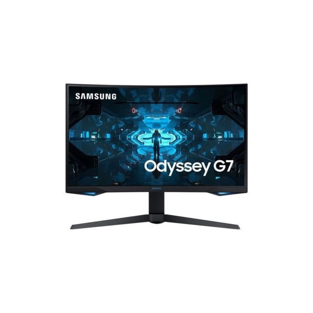 Samsung - 32" Q-LED Odyssey G7 - Moniteur PC Anti-lumière bleue