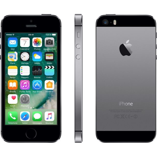 iPhone Apple iPhone 5S - 16 Go - Gris Sidéral - Reconditionné