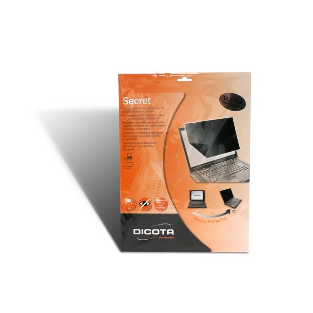 Dicota - Dicota D30124 filtre anti-reflets pour écran et filtre de confidentialité 39,6 cm (15.6"") - Protection écran tablette