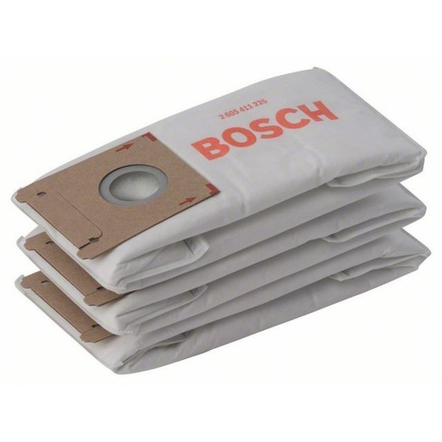 Bosch - Lot de 3 sacs à poussières pour ponceuse PSM Ventaro 1400 Bosch 2605411225 - Percer, Visser & Mélanger