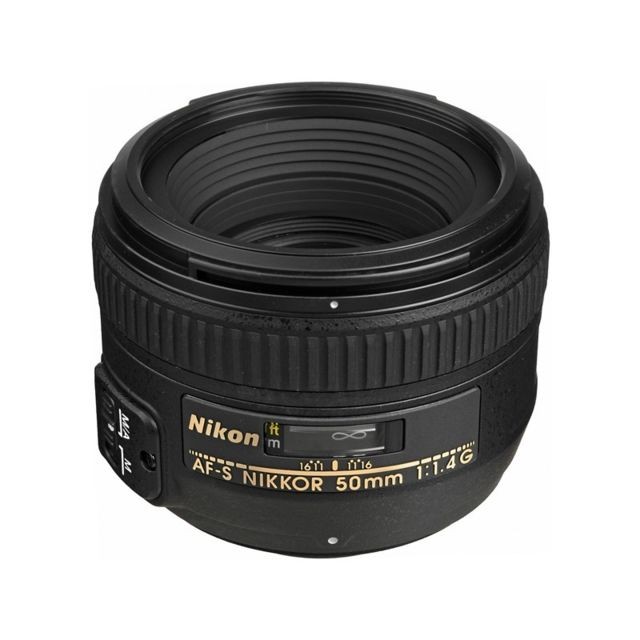 Nikon - NIKON Objectif AF-S 50 mm f/1.4 G - Nikon