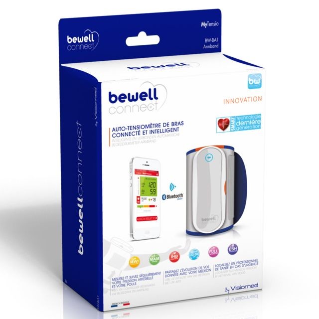 Bewell Connect - Tensiomètre connecté - Santé et bien être connectée