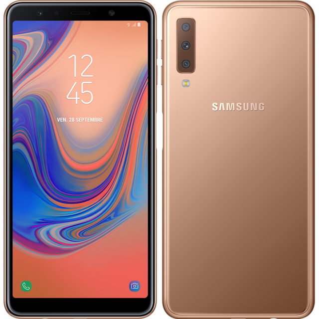 Samsung - Galaxy A7 - 64 Go - Or Samsung  - Samsung galaxy a7 or