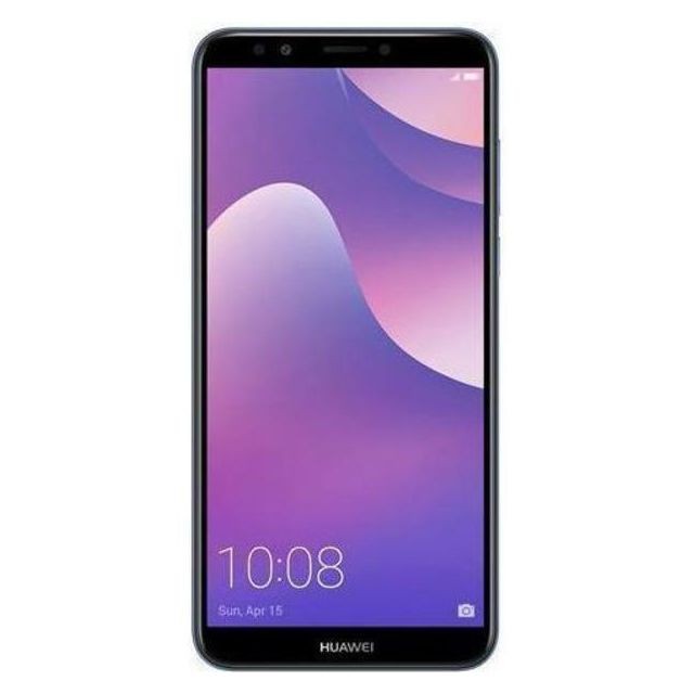 Huawei -Huawei Y7 Prime (2018) Dual SIM 32 Go 3 Go RAM TRT-L00 Blue Huawei  - Huawei Y Téléphonie