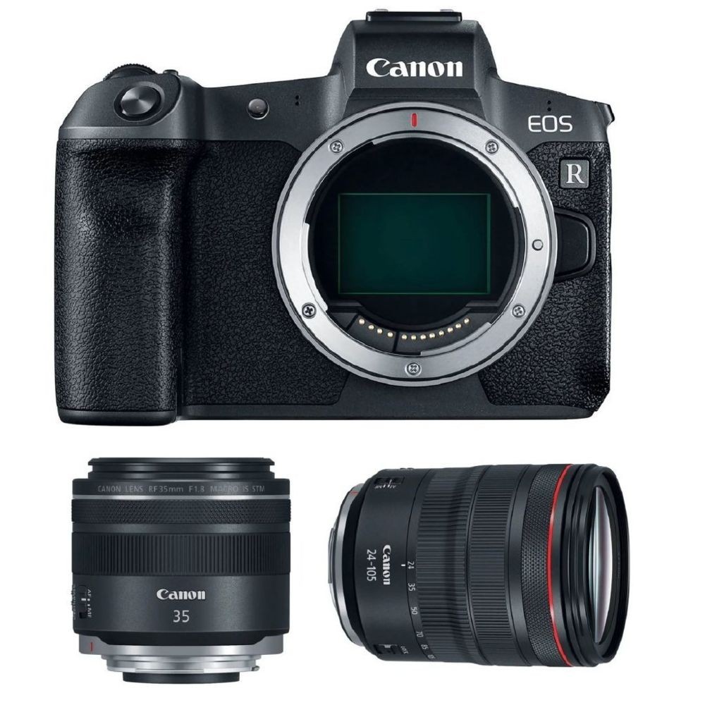 Canon CANON EOS R KIT RF 24-105mm F4L IS USM + RF 35mm F1.8 IS Macro STM