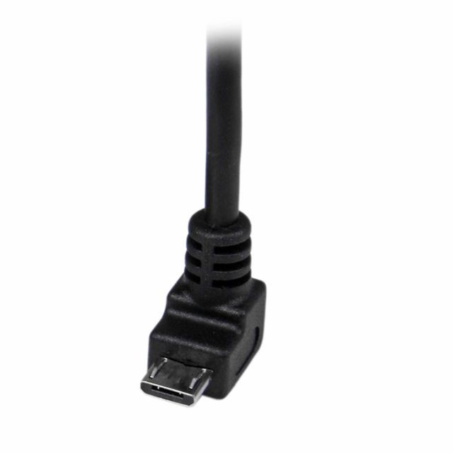 Startech Câble Micro USB 2 m - A vers Micro B coudé 90° vers le bas