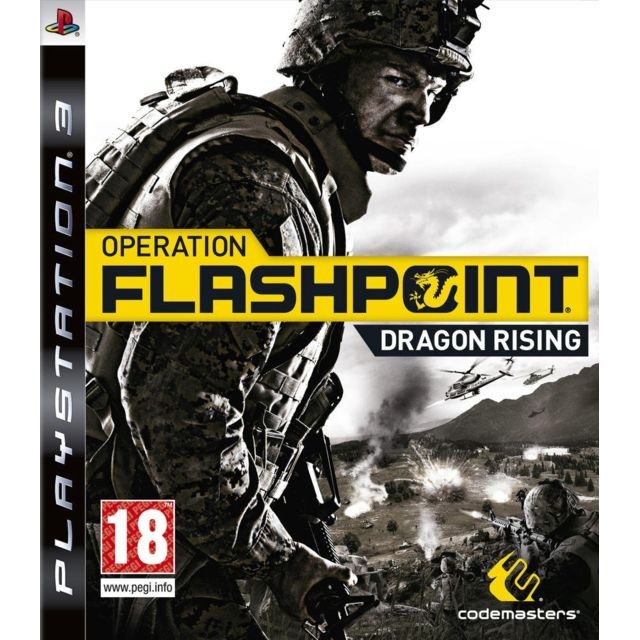 Sony - Opération flashpoint : dragon rising Sony  - Jeux retrogaming