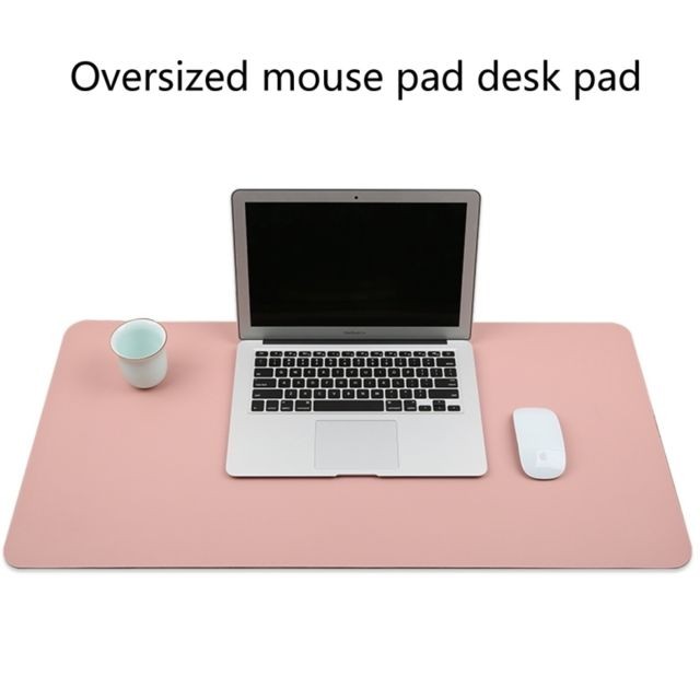 Wewoo - Tapis de souris en cuir PVC d'affaires multifonctions pour clavier table bureau d'ordinateur, Taille: 60 x 30cm (Noir) Wewoo  - Mobilier de bureau