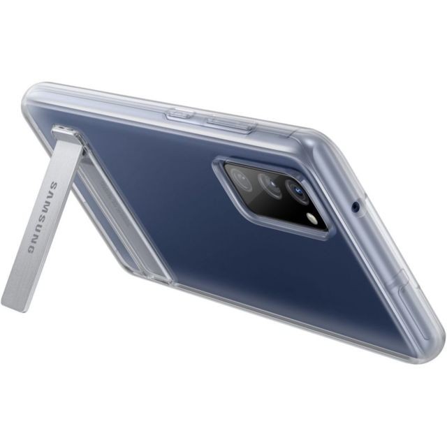 Coque, étui smartphone Coque Clear Standing Cover transparent Galaxy S20 FE