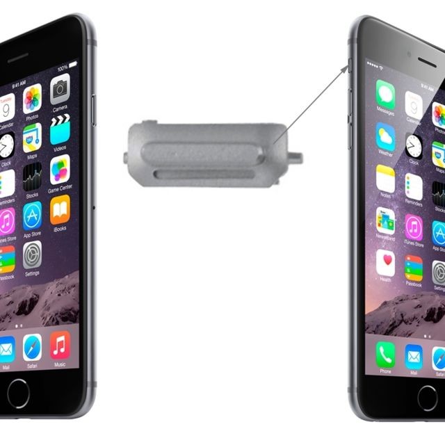 Wewoo - Pour iPhone 6 et 6 gris Plus pièce détachée Clé Vibrator Switch Mute Wewoo  - Accessoire Smartphone