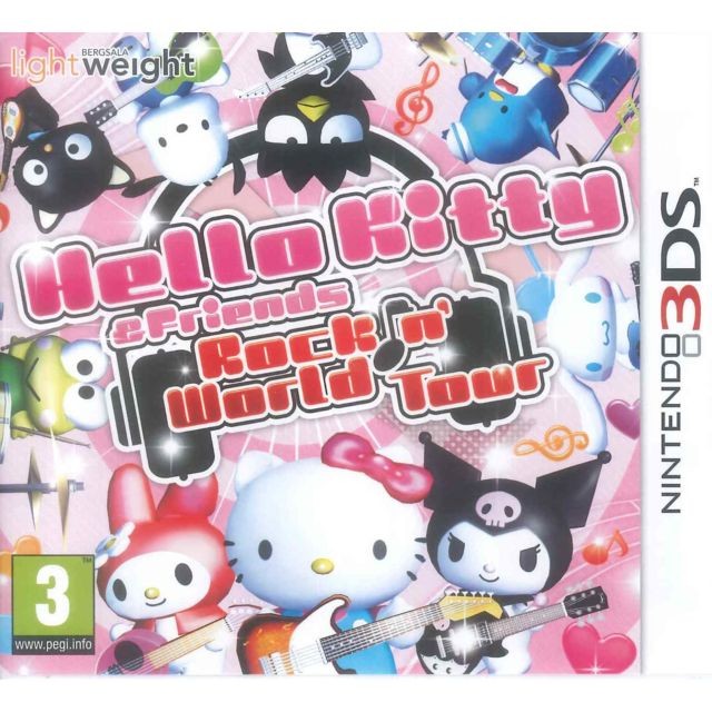 Jeux 3DS marque generique Hello Kitty and Friends Rocking World