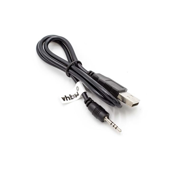 Vhbw vhbw Câble USB A à jack - Câble auxiliaire pour JBL Synchros E40, E40BT, E50, E50BT, J56, J56, J56BT