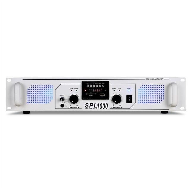 Electronic Star Kit sono DJ ""White Noise"" Ampli 2x500W enceinte de sono 600W câbles d'enceintes Electronic-Star