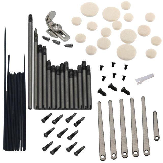 Accessoires instruments à vent marque generique Pièces de réparation de clarinette