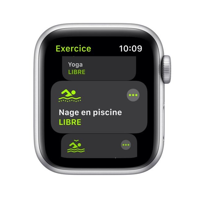Apple Watch SE - GPS - 40 - Alu Argent / Bracelet Sport Blanc - Regular