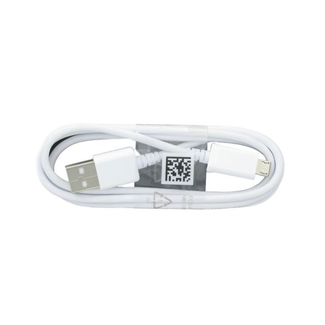 Samsung - Câble Data USB à Micro USB Origine Samsung ECB-DU4AWE 1.0M Blanc Samsung   - Samsung