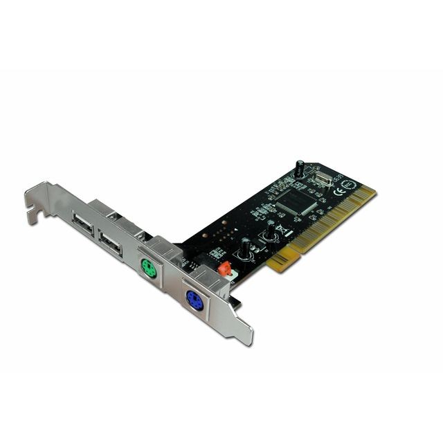Cabling CABLING  Carte PCI 2 ports PS2 + 2 USB internes DIP   Std+Low profile