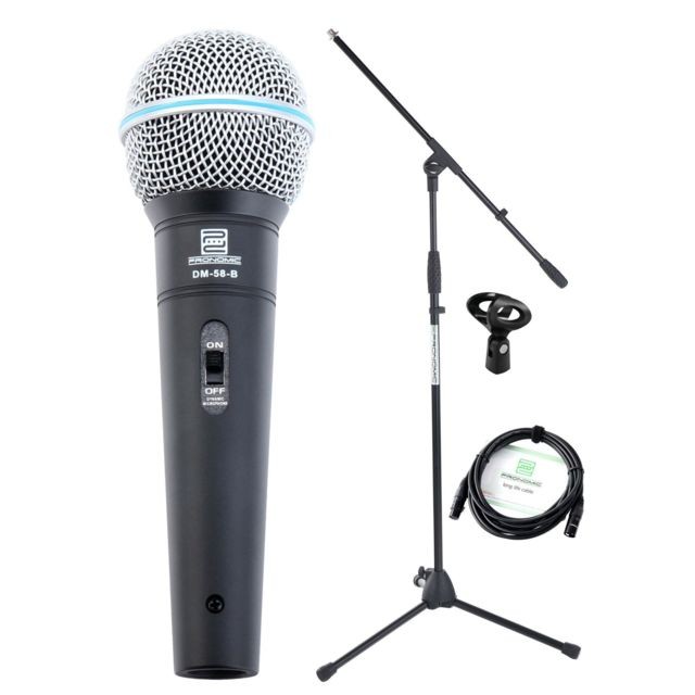 Pronomic - Pronomic Superstar XLR Set de Microphones - Microphones