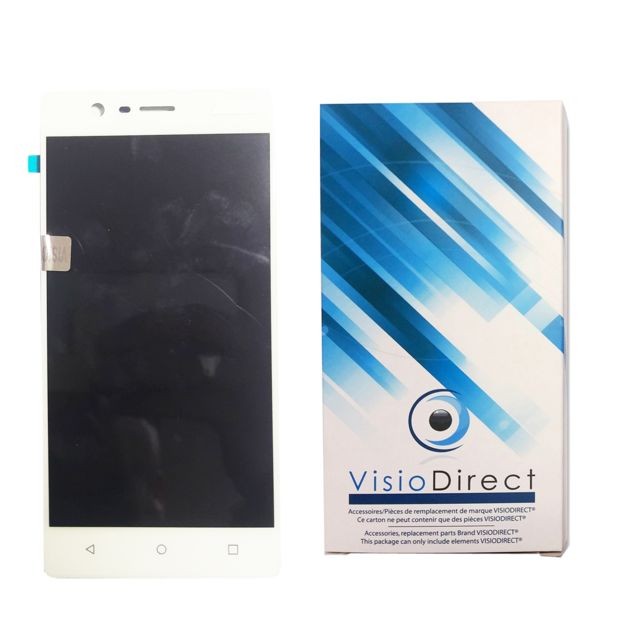 Visiodirect - Ecran complet pour Nokia 3 5"" Telephone portable blanc vitre tactile + Ecran LCD Visiodirect  - Telephone nokia