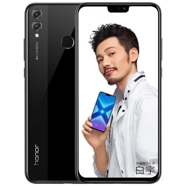 Huawei - Honor 8X Noir 64 Go Huawei   - Occasions Honor 8X