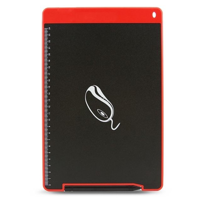 Wewoo Tablette graphique rouge Portable 12 pouces LCD Écriture Dessin Graffiti Électronique Pad Message Conseil Papier Brouillon avec Stylo, CE / FCC / RoHS Certifié